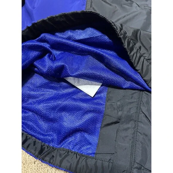 POLO RALPH LAUREN Men's Windbreaker Hoodie Jacket Size M Blue&black NWT